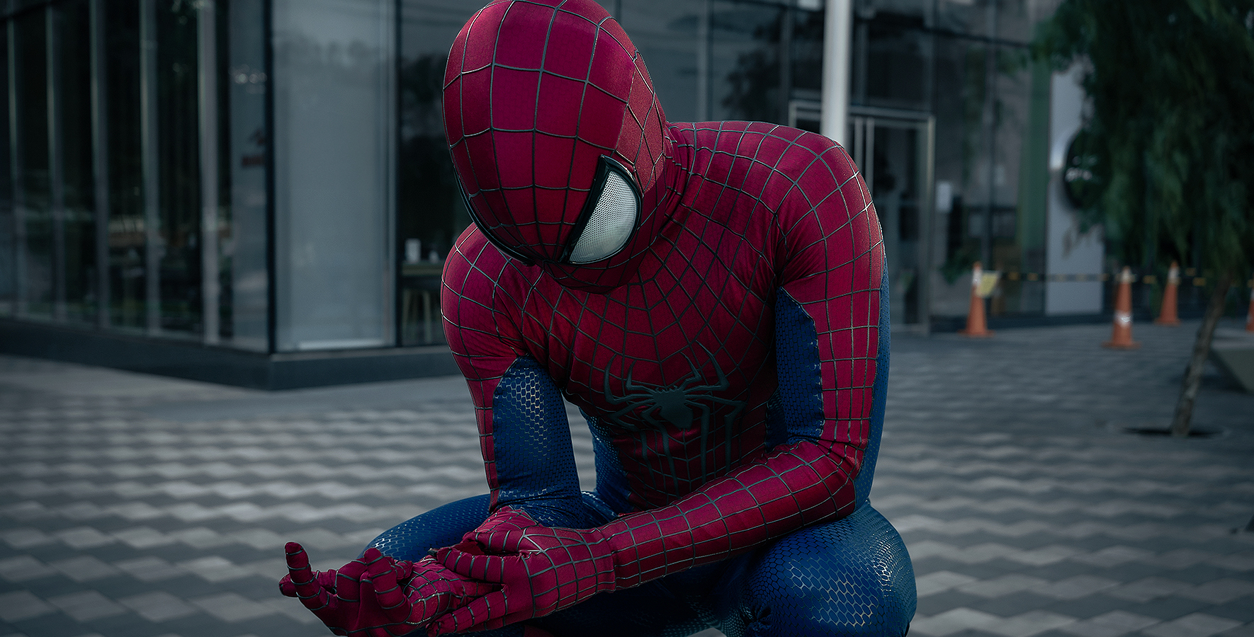 Suit Up! suit worn in action